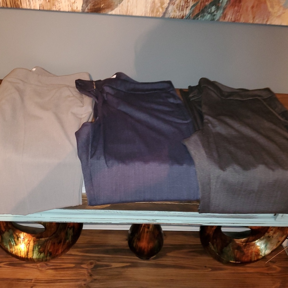 3 Pair New York and Company Dress Pants
